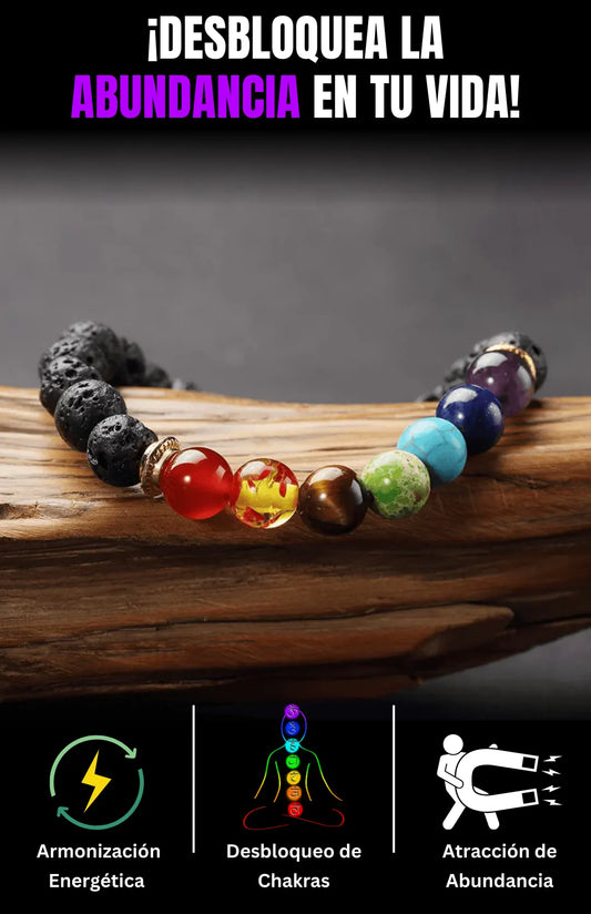 PULSERA 7 CHAKRAS HARMONY® + BÁLSAMO GRATIS