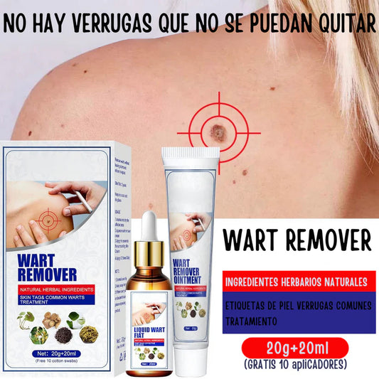 2x1 Wart Remove™ - Spray eliminador de verrugas y marcas en la piel