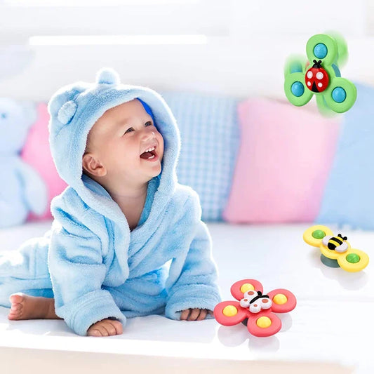 BABY SPINNER™ - JUGUETE GIRATORIO PARA BEBÉ (PACK DE 3)